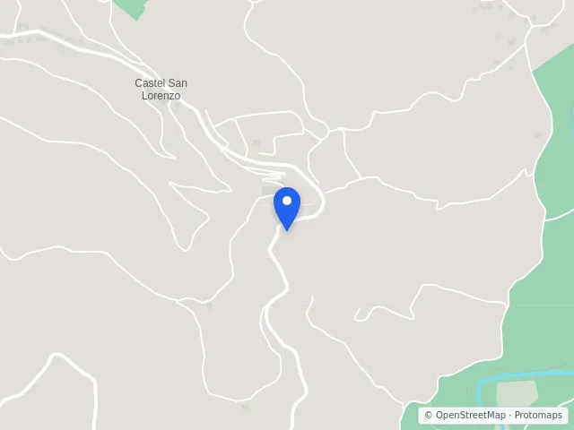 Mappa di Castel San Lorenzo, Salerno