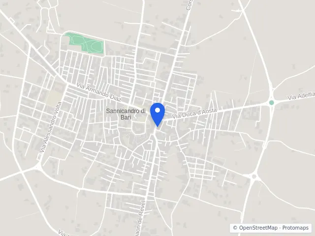 Mappa di Sannicandro di Bari, Bari