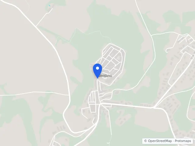 Mappa di Valentano, Viterbo
