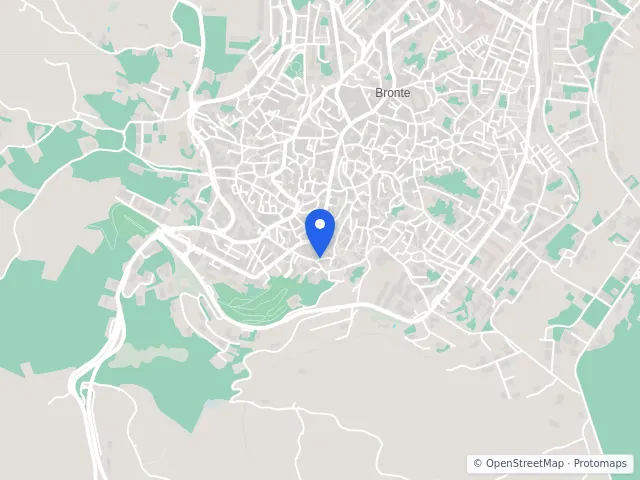 Mappa di Bronte, Catania