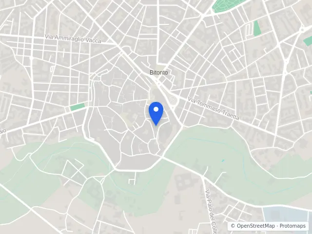 Mappa di Bitonto, Bari