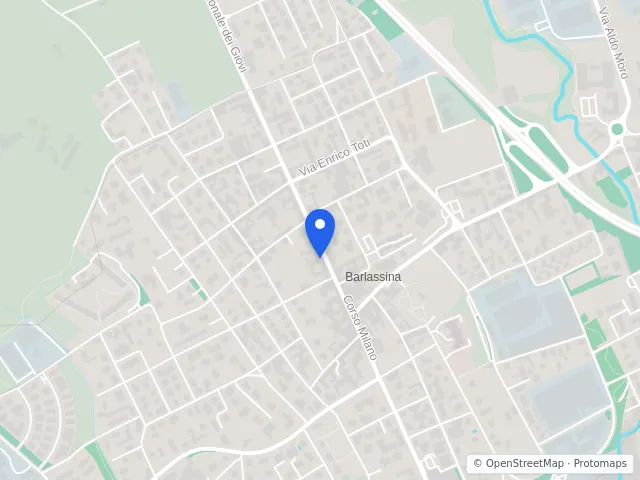 Mappa di Barlassina, Monza e della Brianza