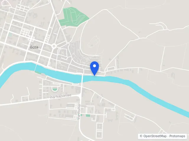 Mappa di Bosa, Oristano