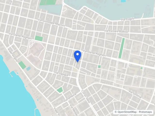 Mappa di Taranto
