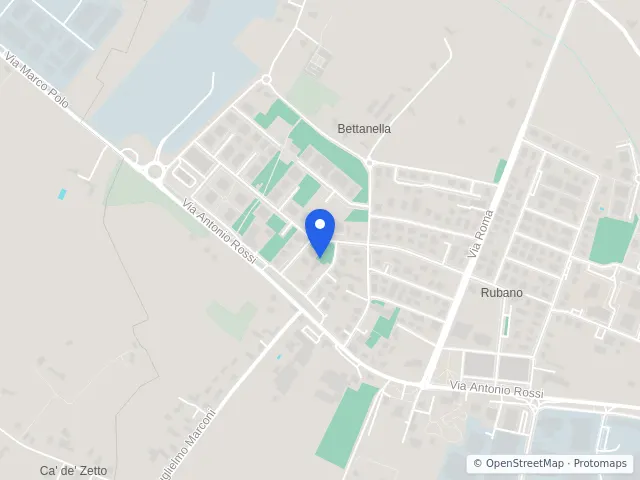 Mappa di Rubano, Padova