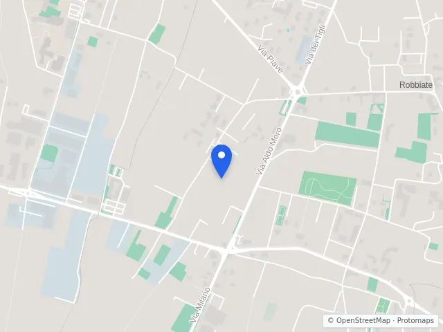 Mappa di Robbiate, Lecco
