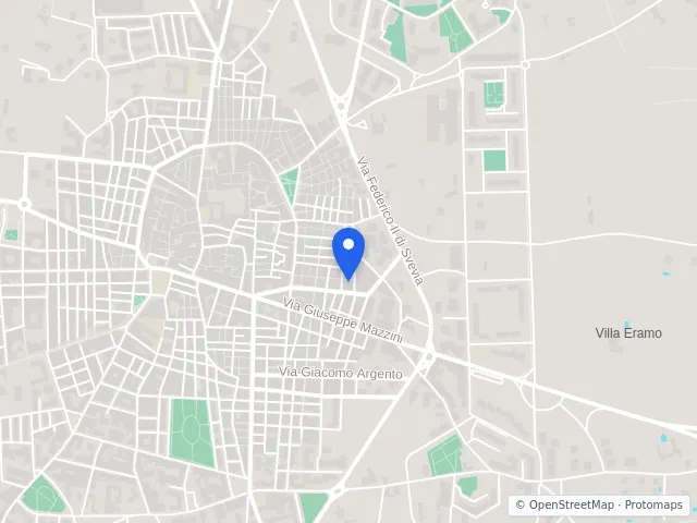 Mappa di Gioia del Colle, Bari