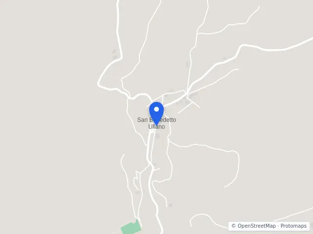 Mappa di San Benedetto Ullano, Cosenza