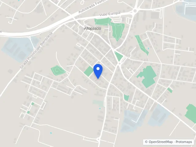 Mappa di Altopascio, Lucca