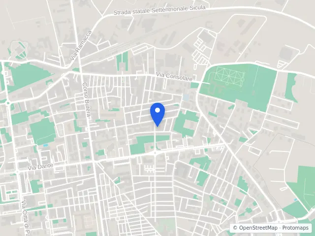 Mappa di Bagheria, Palermo