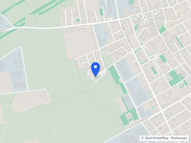 Mappa di Rescaldina, Milano