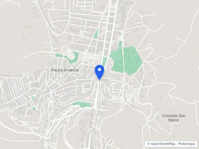 Mappa di Piazza Armerina, Enna