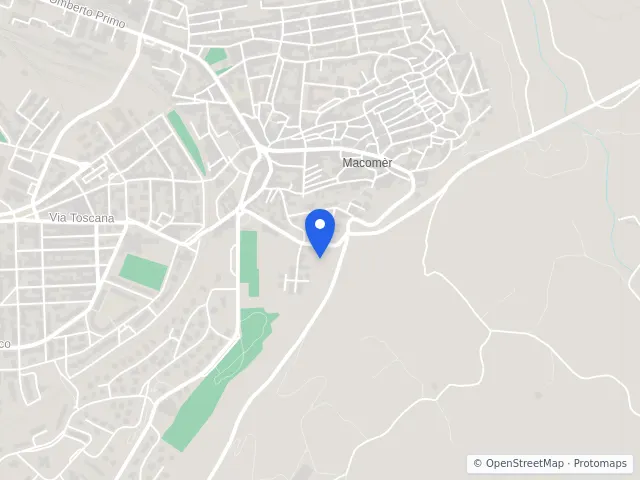 Mappa di Macomer, Nuoro