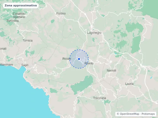 Mappa di Rivello, Potenza