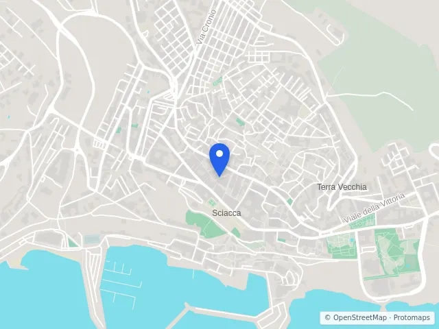 Mappa di Sciacca, Agrigento