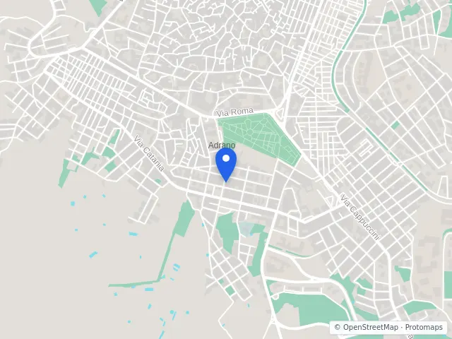 Mappa di Adrano, Catania
