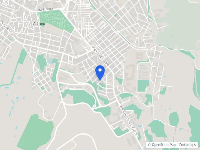 Mappa di Adrano, Catania