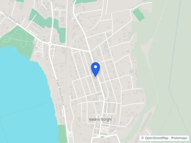 Mappa di Varano Borghi, Varese