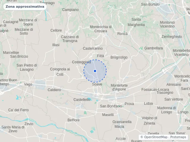Mappa di Soave, Verona