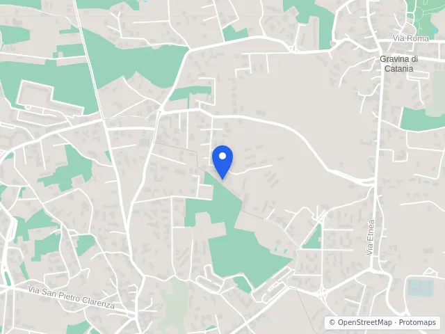 Mappa di Gravina di Catania, Catania