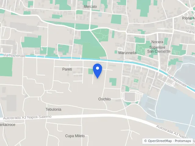 Mappa di Nocera Superiore, Salerno