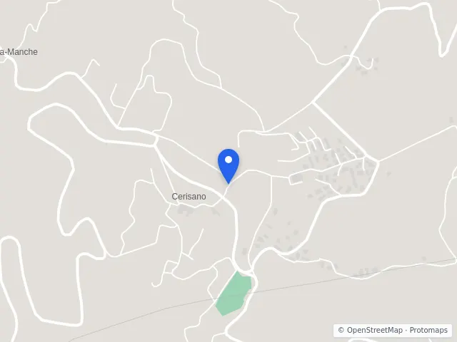 Mappa di Cerisano, Cosenza