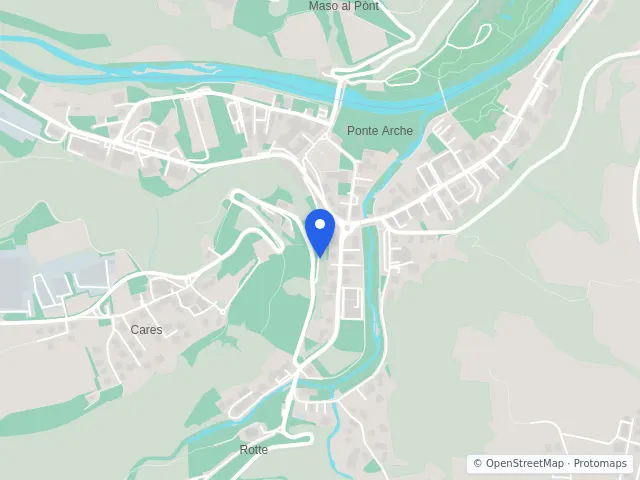Mappa di Comano Terme, Trento