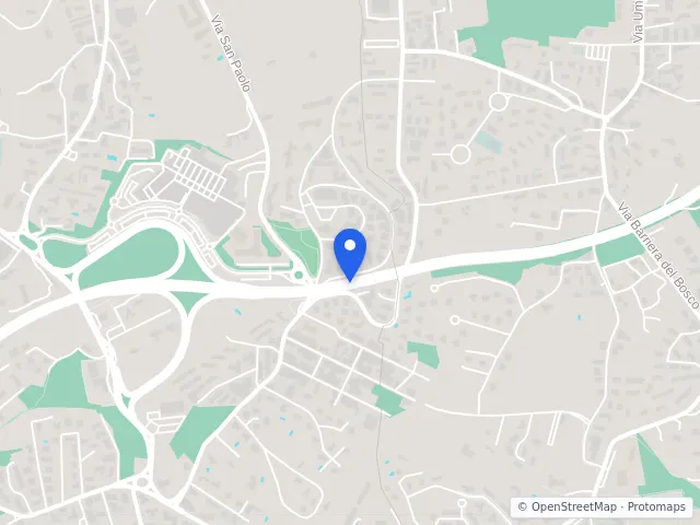 Mappa di Gravina di Catania, Catania
