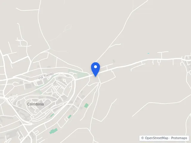Mappa di Corridonia, Macerata