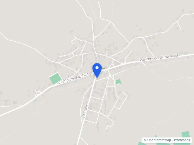 Mappa di Giba, Sud Sardegna