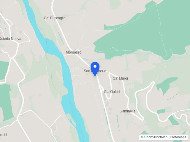Mappa di Godiasco Salice Terme, Pavia