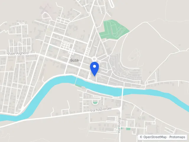 Mappa di Bosa, Oristano