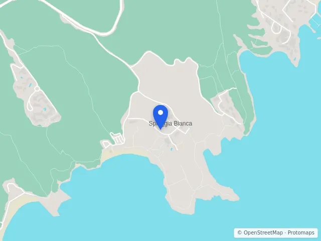 Mappa di Golfo Aranci, Sassari