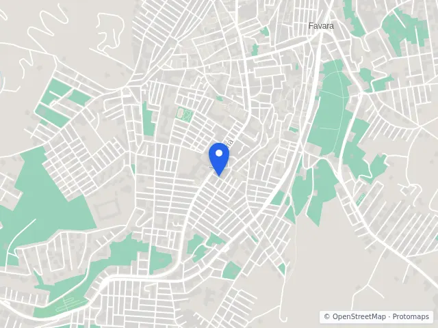 Mappa di Favara, Agrigento