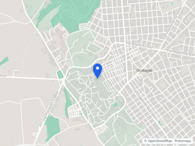 Mappa di Grottaglie, Taranto