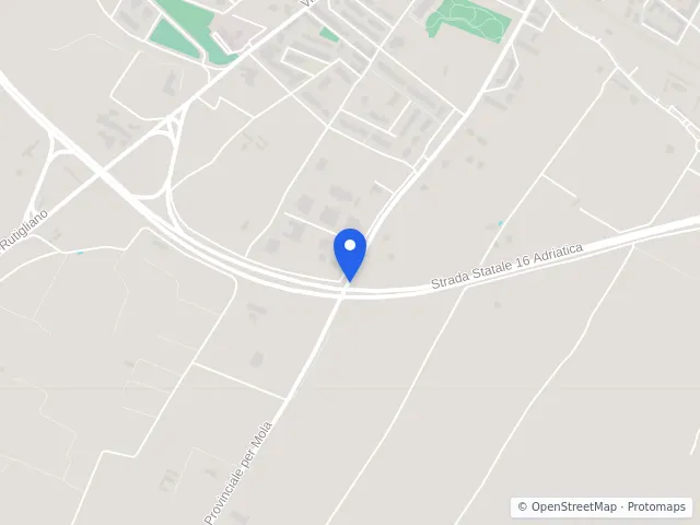 Mappa di Mola di Bari, Bari