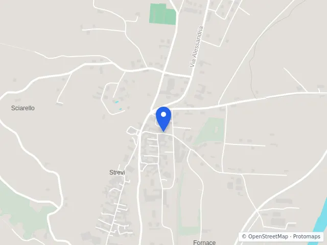 Mappa di Strevi, Alessandria