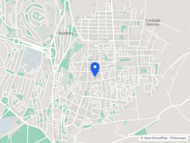 Mappa di Partanna, Trapani