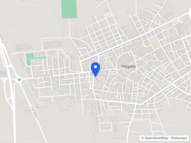 Mappa di Triggiano, Bari