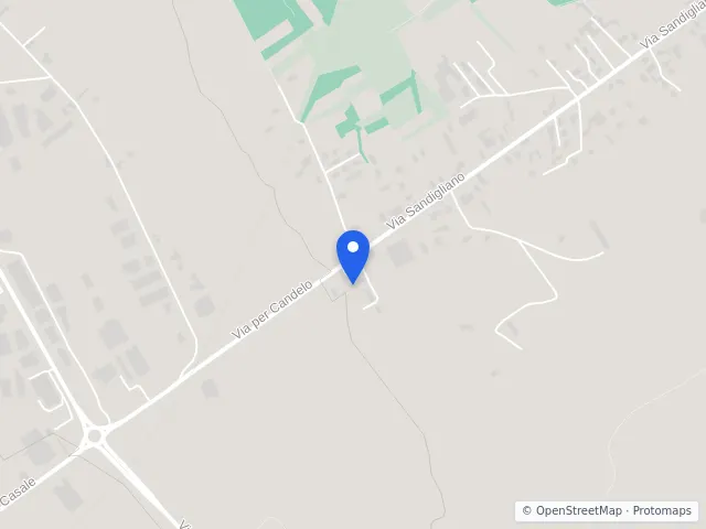 Mappa di Candelo, Biella