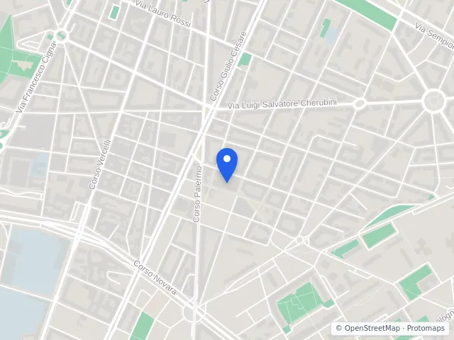Mappa di Torino