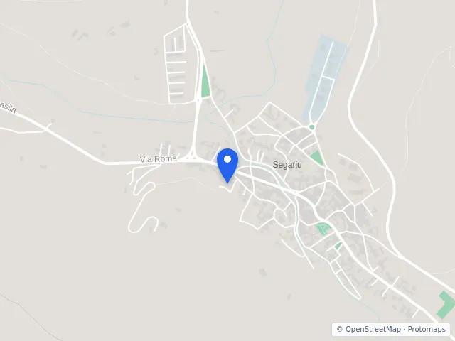 Mappa di Segariu, Sud Sardegna