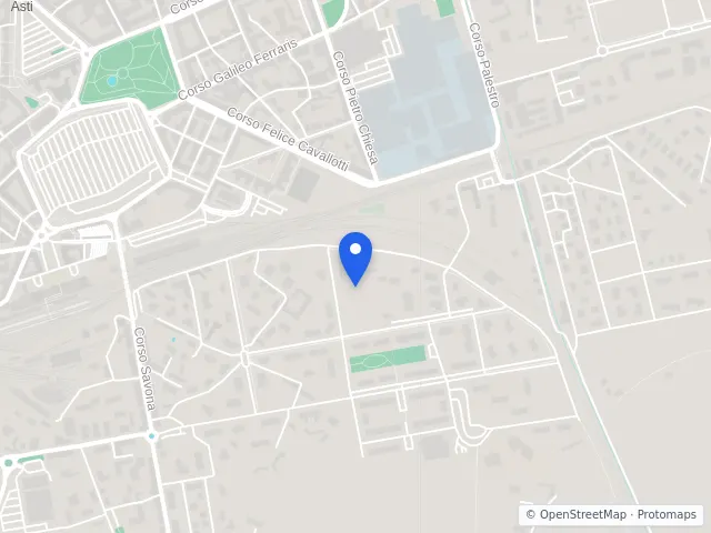 Mappa di Asti