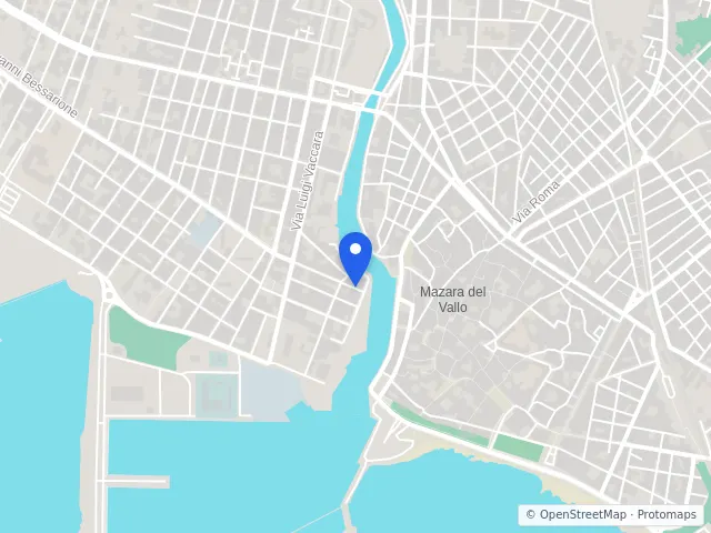 Mappa di Mazara del Vallo, Trapani