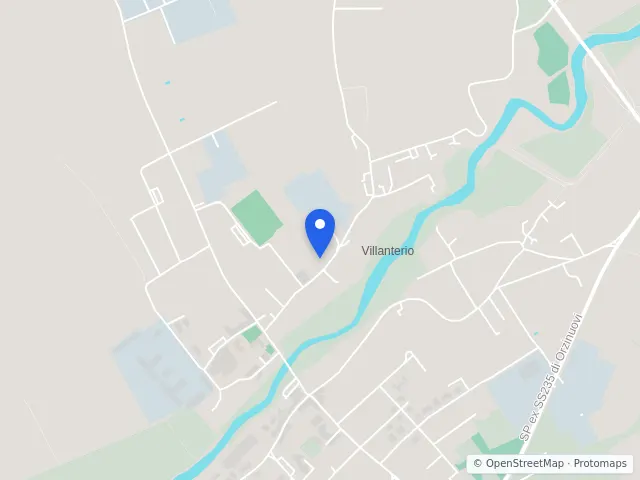 Mappa di Villanterio, Pavia