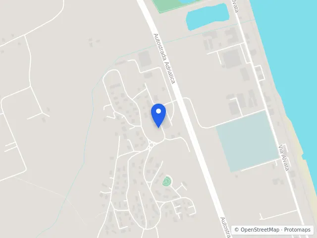 Mappa di Potenza Picena, Macerata