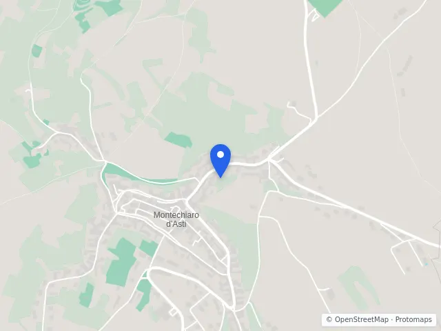 Mappa di Montechiaro d'Asti, Asti