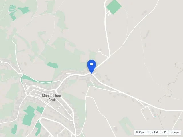 Mappa di Montechiaro d'Asti, Asti