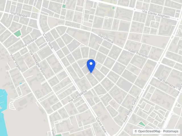 Mappa di Taranto