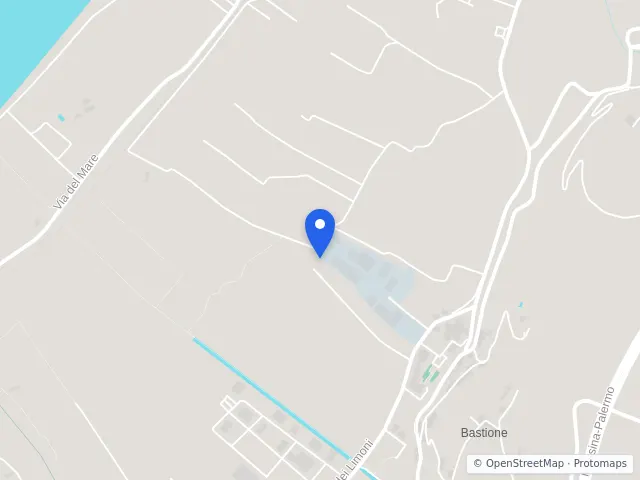 Mappa di Capo d'Orlando, Messina